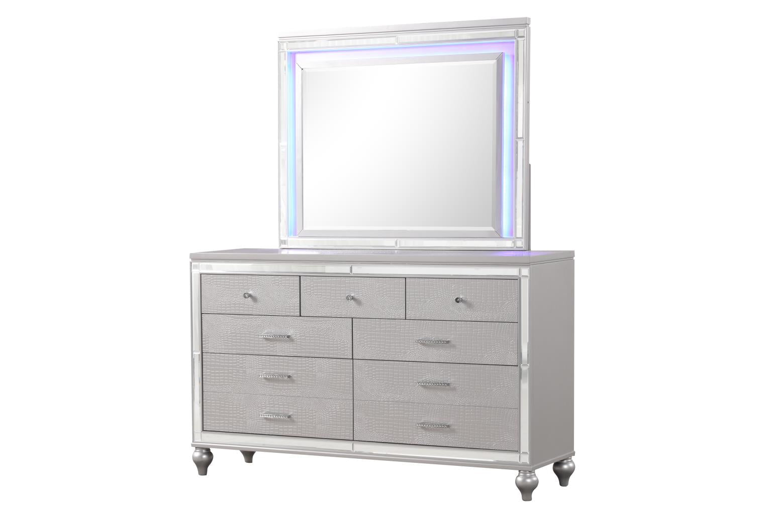 Emma Silver Dresser