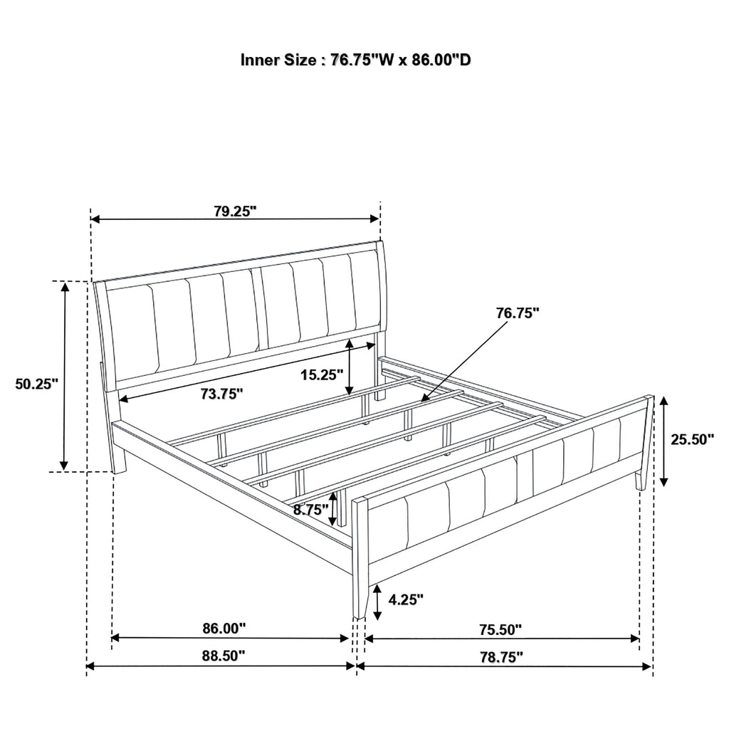 Wilkes Panel Bed