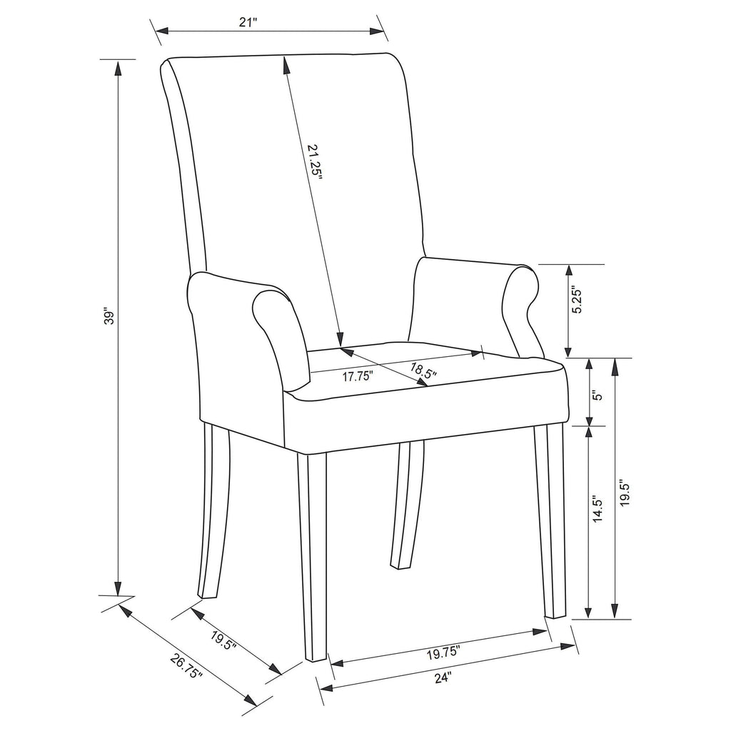 Herran Dining Arm Chair