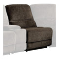 Shreveport Armless Reclining Chair in Brown 8238-AR