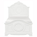 Lucida Twin Panel Bed in White 2039TW-1*