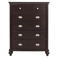 Marston 5 Drawer Chest in Dark Cherry 2615DC-9