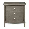 Cotterill 3 Drawer Nightstand in Gray 1730GY-4