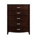 Lyric 5 Drawer Chest in Dark Espresso 1737NC-9
