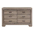 Beechnut 6 Drawer Dresser in Natural 1904-5