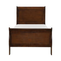 Mayville Twin Sleigh in Brown Cherry 2147T-1