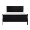 Mayville Queen Sleigh Bed in Black