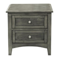 Garcia 2 Drawer Nightstand in Gray 2046-4