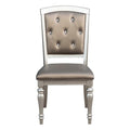 Orsina Side Chair in Silver (Set of 2)