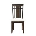 Makah Side Chair in Dark Brown (Set of 2)