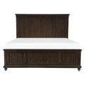 Cardona Queen Panel Bed in Driftwood Charcoal 1689-1*