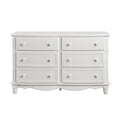 Clementine 6 Drawer Dresser in White B1799-5