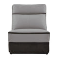 Laertes Power Armless Reclining Chair in Taupe Gray 8318-ARPW