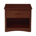 Rowe 1 Drawer Night Stand in Dark Cherry B2013DC-4