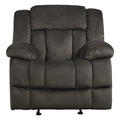 Laurelton Glider Reclining Chair in Chocolate 9636-1