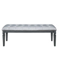 Allura Bed Bench in Gray 1916GY-FBH