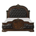 Antoinetta Queen Panel Bed in Warm Cherry 1919-1*