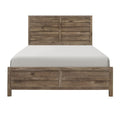 Mandan Full Panel Bed in Weathered Pine 1910F-1*
