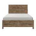 Mandan Queen Panel Bed in Weathered Pine 1910-1*