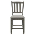 Granby Counter Height Chair in Antique Gray (Set of 2)
