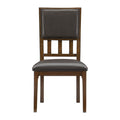 Frazier Park Side Chair in Dark Cherry (Set of 2)