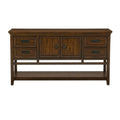 Frazier Park Server in Dark Cherry 1649-40