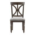 Cardano Side Chair in Charcoal (Set of 2)
