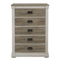 Arcadia Chest in White & Weathered Gray 1677-9