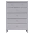 Wellsummer 5 Drawer Chest in Gray 1803GY-9