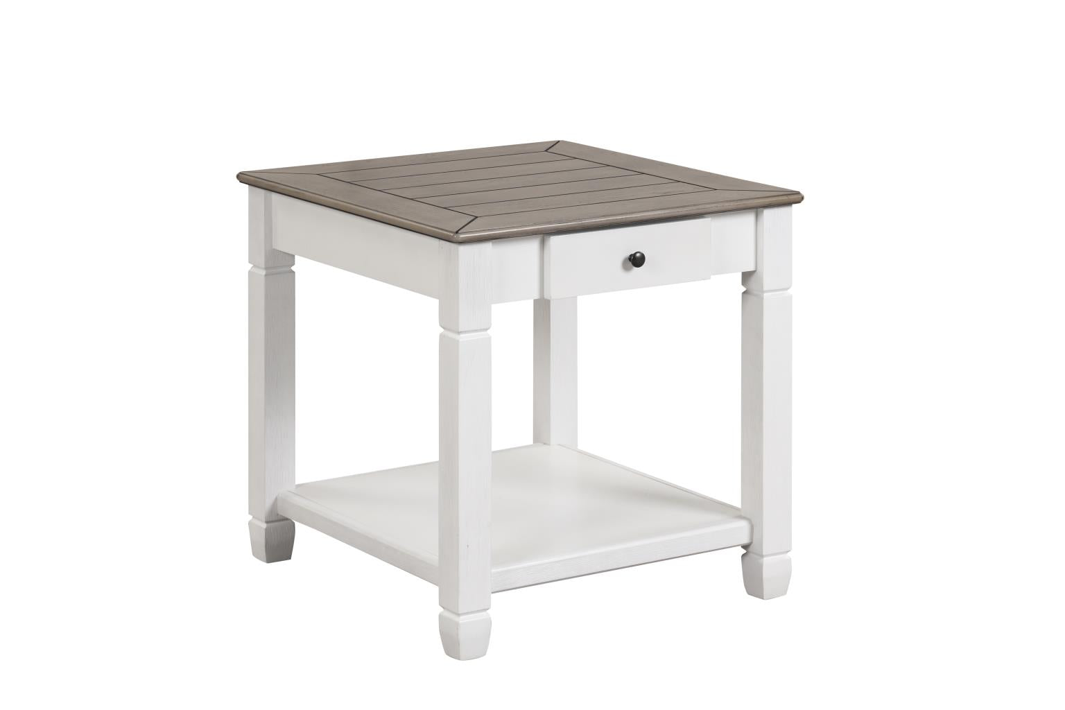 Montana - Coffee Table, Occasional, Wood, Gray & White Box