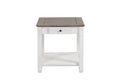 Montana - Coffee Table, Occasional, Wood, Gray & White Box