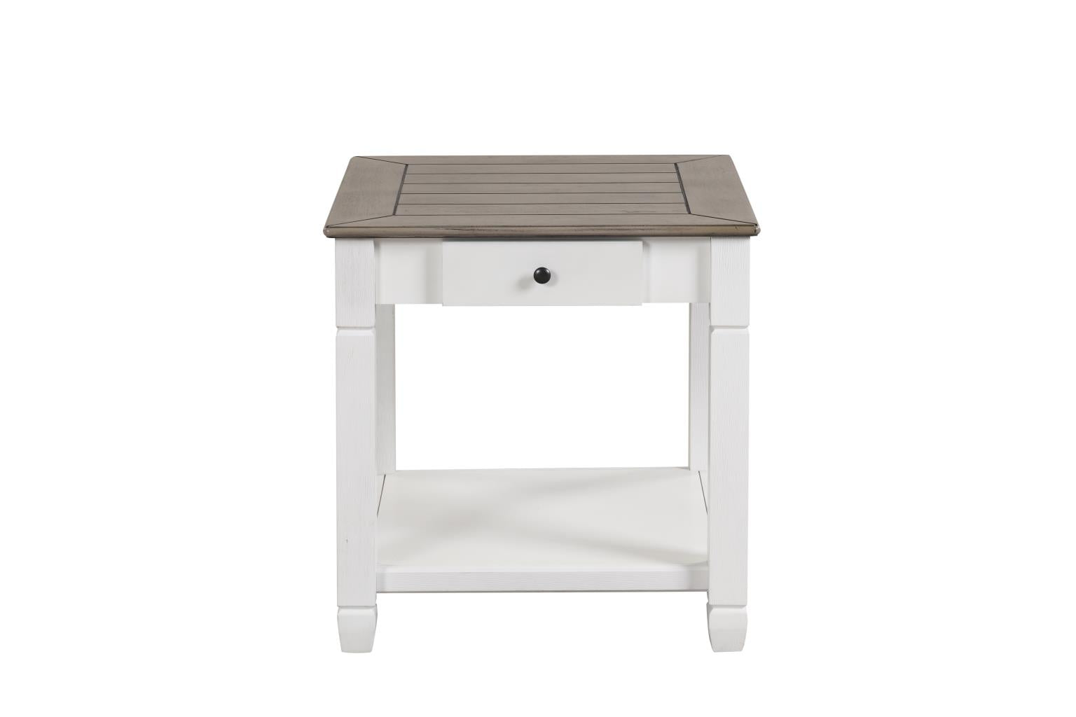 Montana - Coffee Table, Occasional, Wood, Gray & White Box